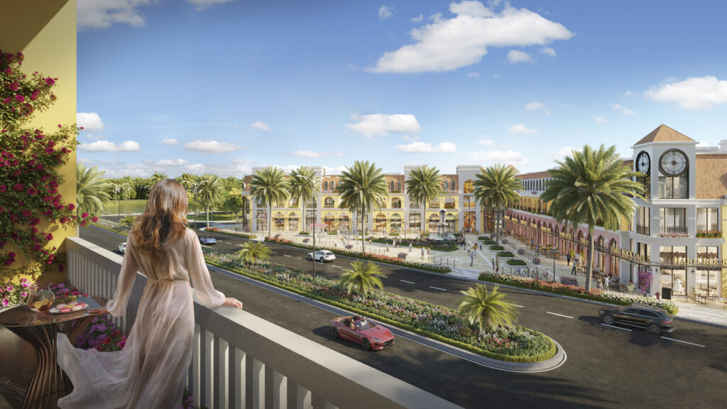 Venezia Beach đang tạo sức nóng trên thị trường bất động sản 2022 (Ảnh phối cảnh dự án)